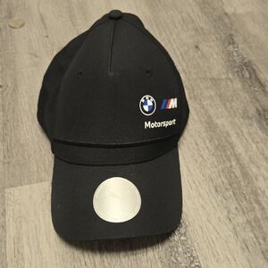 BMW Motorsport Black Cap with Logo